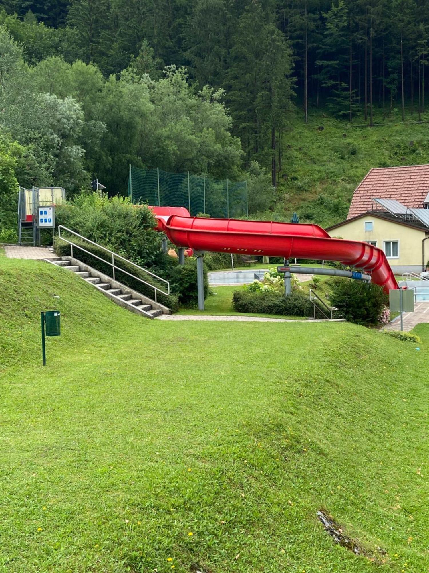 Ferienwohnung Im Nationalpark Gesaeuse Hieflau ภายนอก รูปภาพ